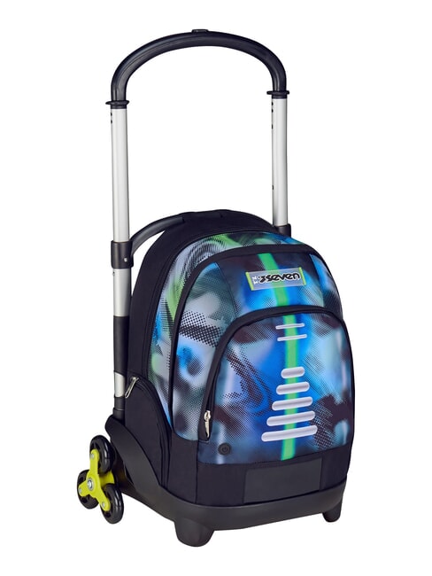 WRITE DOWN Zaino trolley 3 ruote, amovibile metal - Zaini con carrello