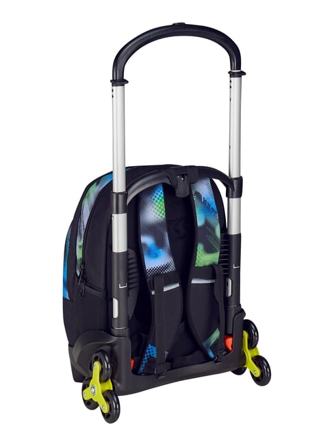 WRITE DOWN Zaino trolley 3 ruote, amovibile metal - Zaini con carrello