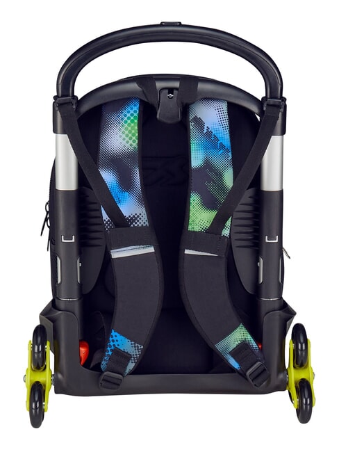 WRITE DOWN Zaino trolley 3 ruote, amovibile metal - Zaini con carrello