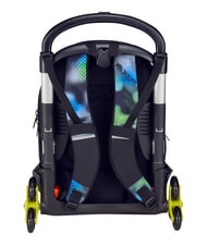 SEVEN WRITE DOWN Zaino trolley 3 ruote, amovibile metal - Zaini con carrello - 14