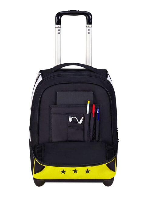MAGIC GOAL Zaino trolley Juventus, 2 ruote, fisso STRIPE BLACK/WHITE - Zaini con carrello