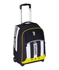 JUVENTUS MAGIC GOAL Zaino trolley Juventus, 2 ruote, fisso STRIPE BLACK/WHITE - Zaini con carrello - 3