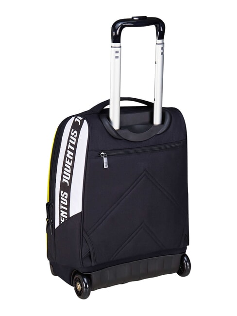 MAGIC GOAL Zaino trolley Juventus, 2 ruote, fisso STRIPE BLACK/WHITE - Zaini con carrello
