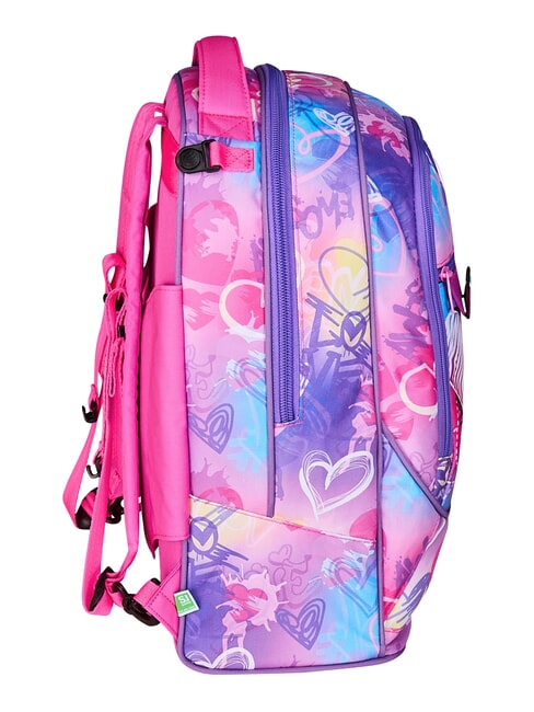 TINYPATCH GIRL Zaino trolley 3 ruote, amovibile CANDY FUXIA - Zaini con carrello