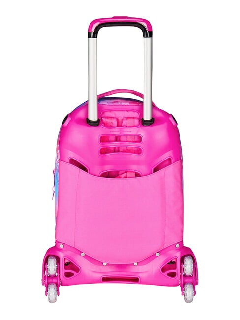 TINYPATCH GIRL Zaino trolley 3 ruote, amovibile CANDY FUXIA - Zaini con carrello