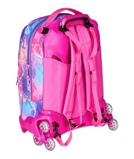 SJGANG TINYPATCH GIRL Zaino trolley 3 ruote, amovibile CANDY FUXIA - Zaini con carrello - 10