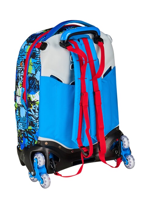 FANTASYS BOY Zaino trolley 3 ruote, amovibile PINENEEDLE - Zaini con carrello