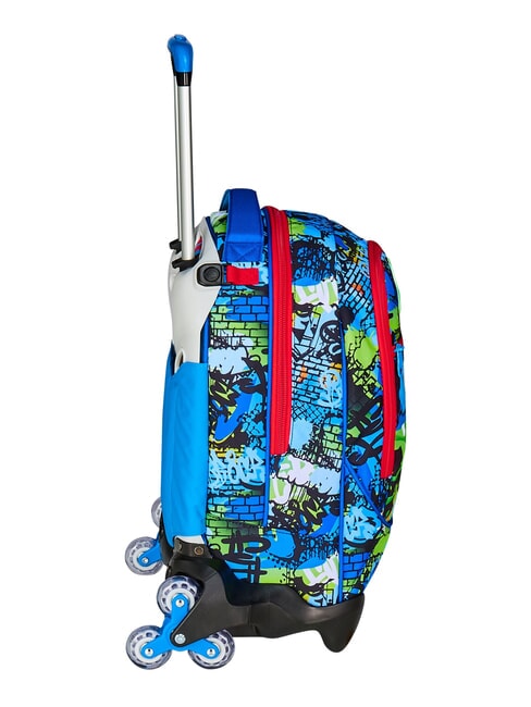 FANTASYS BOY Zaino trolley 3 ruote, amovibile PINENEEDLE - Zaini con carrello