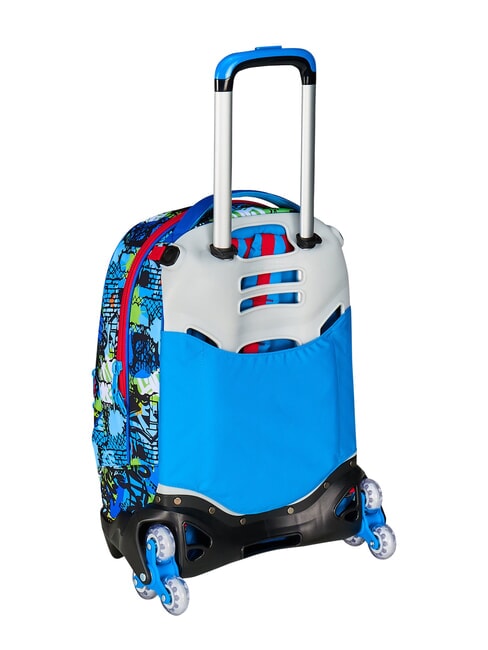 FANTASYS BOY Zaino trolley 3 ruote, amovibile PINENEEDLE - Zaini con carrello