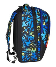 SEVEN SCRIBBLED FLAME Zaino trolley 2 ruote, amovibile PINENEEDLE - Zaini con carrello - 5