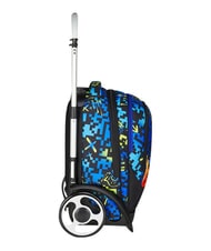 SEVEN SCRIBBLED FLAME Zaino trolley 2 ruote, amovibile PINENEEDLE - Zaini con carrello - 10