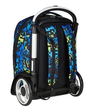 SEVEN SCRIBBLED FLAME Zaino trolley 2 ruote, amovibile PINENEEDLE - Zaini con carrello - 11