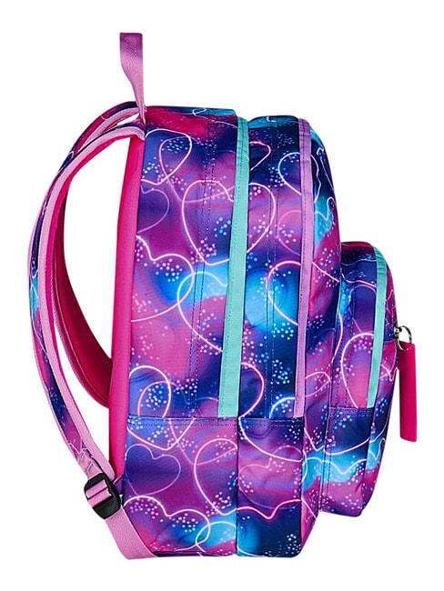 SJ EVER MULTIHEART GIRL Zaino doppio scomparto royalviol - Zaini Scuola & Tempo Libero