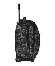 INVICTA FANTASY GRS Zaino trolley 2 ruote, fisso black dripping - Zaini con carrello - 2