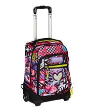 MITAMA URBAN QUEEN Zaino trolley 2 ruote, fisso cmi10 - Zaini con carrello - 4