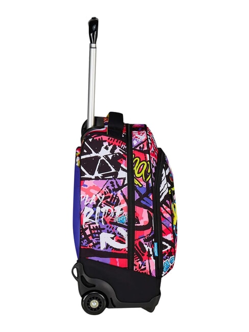 URBAN QUEEN Zaino trolley 2 ruote, fisso cmi10 - Zaini con carrello