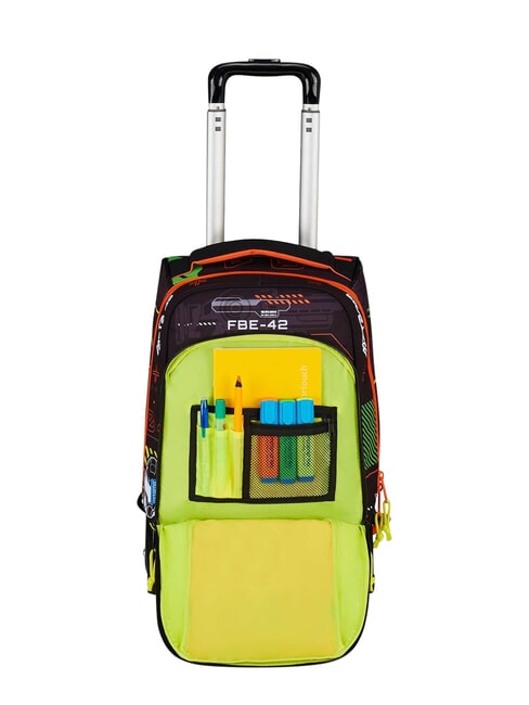 FLUO BATTLE Zaino trolley 2 ruote, fisso cmi8 - Zaini con carrello