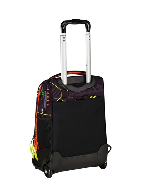 FLUO BATTLE Zaino trolley 2 ruote, fisso cmi8 - Zaini con carrello
