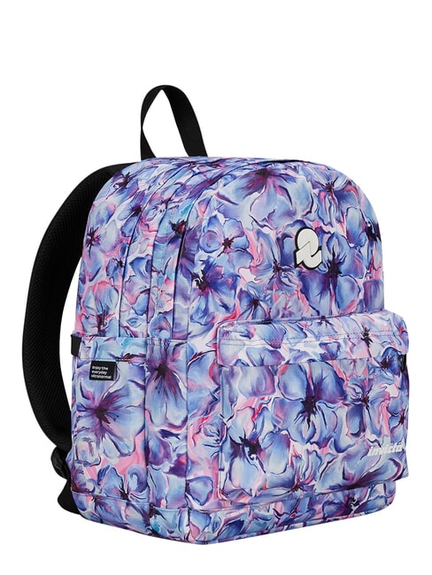 NEW WAY Zaino doppio scomparto light flowers - Zaini Scuola & Tempo Libero