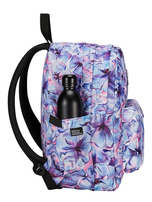 NEW WAY Zaino doppio scomparto light flowers - Zaini Scuola & Tempo Libero