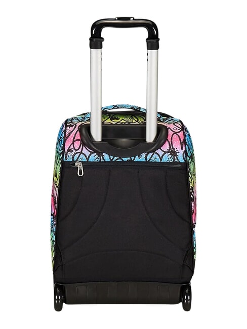 JUMPLOVE Zaino trolley 2 ruote, fisso RHODAMINE RED - Zaini con carrello