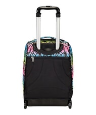 SEVEN JUMPLOVE Zaino trolley 2 ruote, fisso RHODAMINE RED - Zaini con carrello - 3