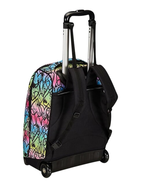 JUMPLOVE Zaino trolley 2 ruote, fisso RHODAMINE RED - Zaini con carrello