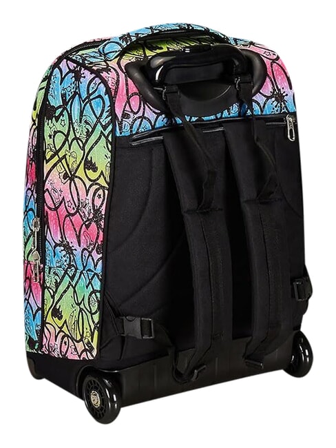 JUMPLOVE Zaino trolley 2 ruote, fisso RHODAMINE RED - Zaini con carrello