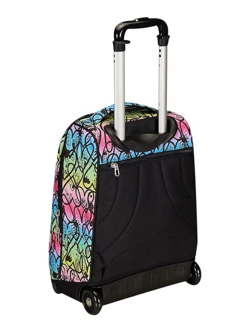 JUMPLOVE Zaino trolley 2 ruote, fisso RHODAMINE RED - Zaini con carrello