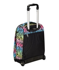 SEVEN JUMPLOVE Zaino trolley 2 ruote, fisso RHODAMINE RED - Zaini con carrello - 7