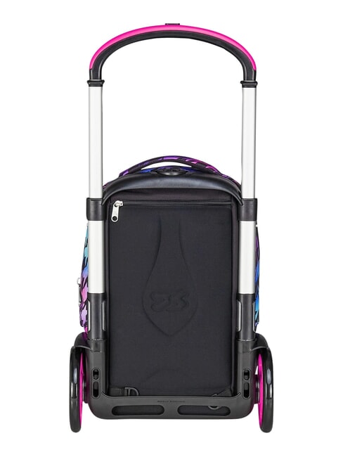GLOW LOVE Zaino trolley 2 ruote, amovibile Nero - Zaini con carrello