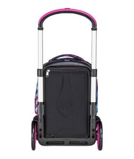 SEVEN GLOW LOVE Zaino trolley 2 ruote, amovibile Nero - Zaini con carrello - 3