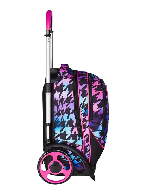 GLOW LOVE Zaino trolley 2 ruote, amovibile Nero - Zaini con carrello