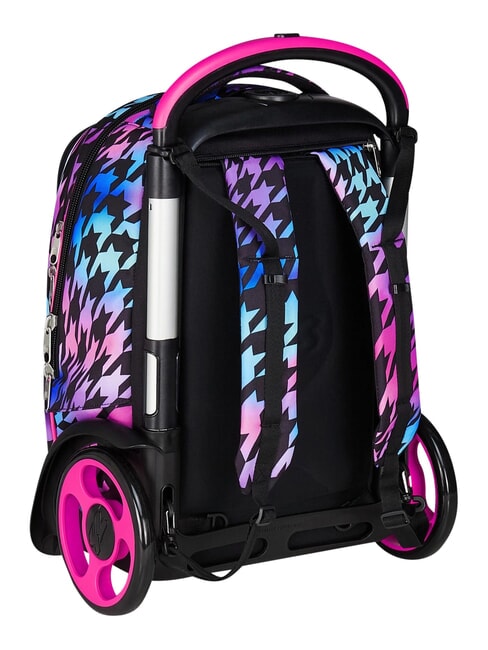 GLOW LOVE Zaino trolley 2 ruote, amovibile Nero - Zaini con carrello