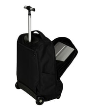 INVICTA SOLID GRS Zaino trolley 2 ruote, fisso Nero - Zaini con carrello - 6