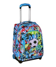 SJGANG JUNIOR Zaino trolley 2 ruote, fisso Nero - Zaini con carrello - 4