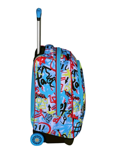 JUNIOR Zaino trolley 2 ruote, fisso Nero - Zaini con carrello