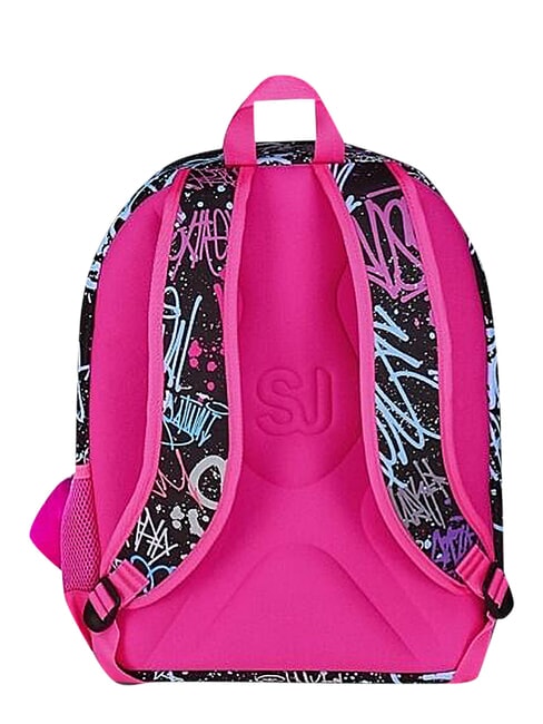 SJ EVER FIXSTAR GIRL Zaino doppio scomparto Nero - Zaini Scuola & Tempo Libero