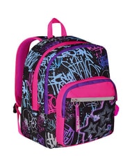 SJGANG SJ EVER FIXSTAR GIRL Zaino doppio scomparto Nero - Zaini Scuola & Tempo Libero - 4