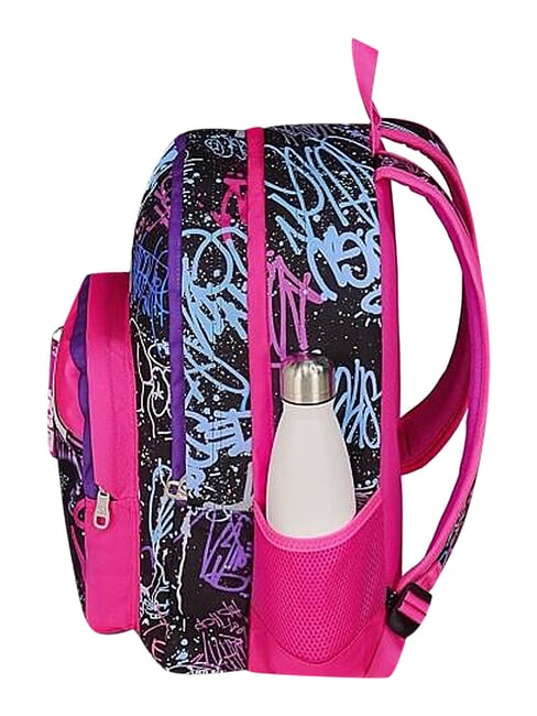 SJ EVER FIXSTAR GIRL Zaino doppio scomparto Nero - Zaini Scuola & Tempo Libero