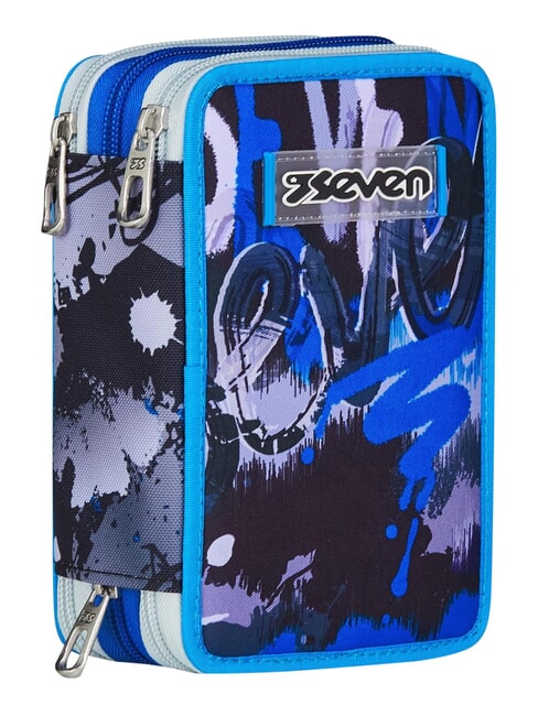 GET TOGETHER Astuccio a 3 zip reflex blue - Astucci e Accessori