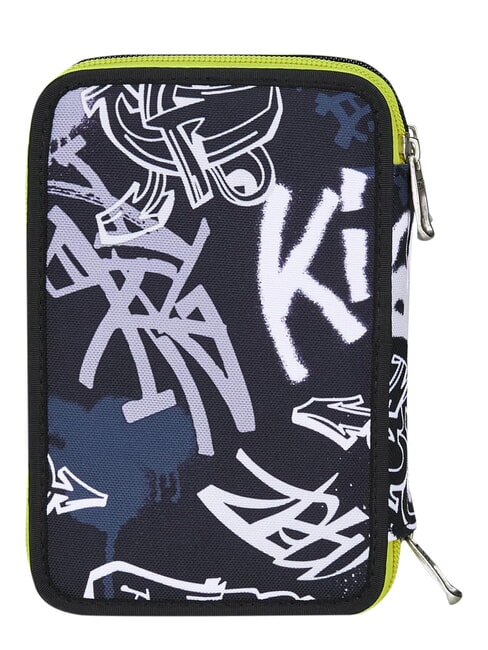 GET TOGETHER Astuccio a 3 zip steelgray - Astucci e Accessori