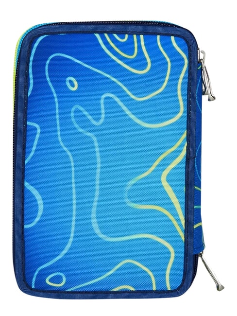 GET TOGETHER Astuccio a 3 zip bluedeep - Astucci e Accessori