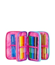 SEVEN GET TOGETHER Astuccio a 3 zip Nero - Astucci e Accessori - 2