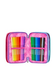 SEVEN GET TOGETHER Astuccio a 3 zip Nero - Astucci e Accessori - 3