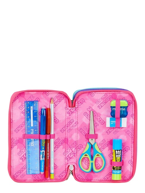 GET TOGETHER Astuccio a 3 zip Nero - Astucci e Accessori