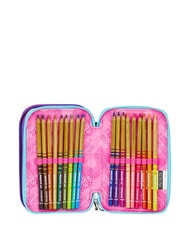 SEVEN GET TOGETHER Astuccio a 3 zip Nero - Astucci e Accessori - 6