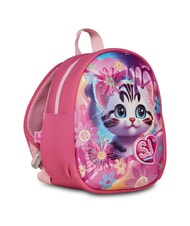 SJGANG FANCY ANIMALS Zaino piccolo con tasca laterale CANDY FUXIA - Zaini Scuola & Tempo Libero - 2