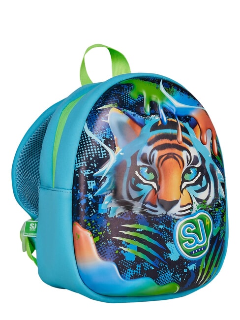 FANCY ANIMALS Zaino piccolo con tasca laterale bright turquoise - Zaini Scuola & Tempo Libero