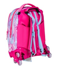 SJGANG PLUSHY RABBIT Zaino trolley 3 ruote, amovibile doll pink - Zaini con carrello - 5